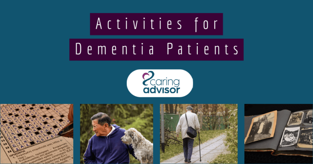 Header image for "Activities for Dementia Patients"